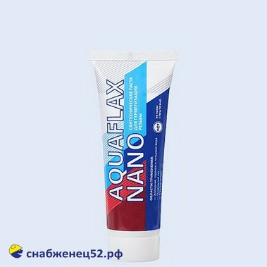 Сантехническая паста Aquaflax nano, тюбик 80гр.
